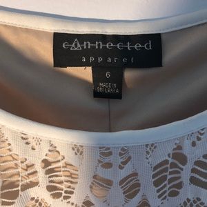 connected apparel Dresses - White Lace Dress 6 connected apparel Dresses - White Lace Dress 6